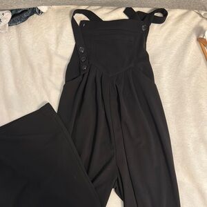 Fabletics Black Jumpsuit with Versatile Design